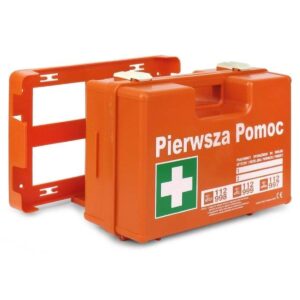 APTECZKA PRZENOŚNA K-15.2 Z WIESZAKIEM ŚCIENNYM (DIN 13157 USTNIK)