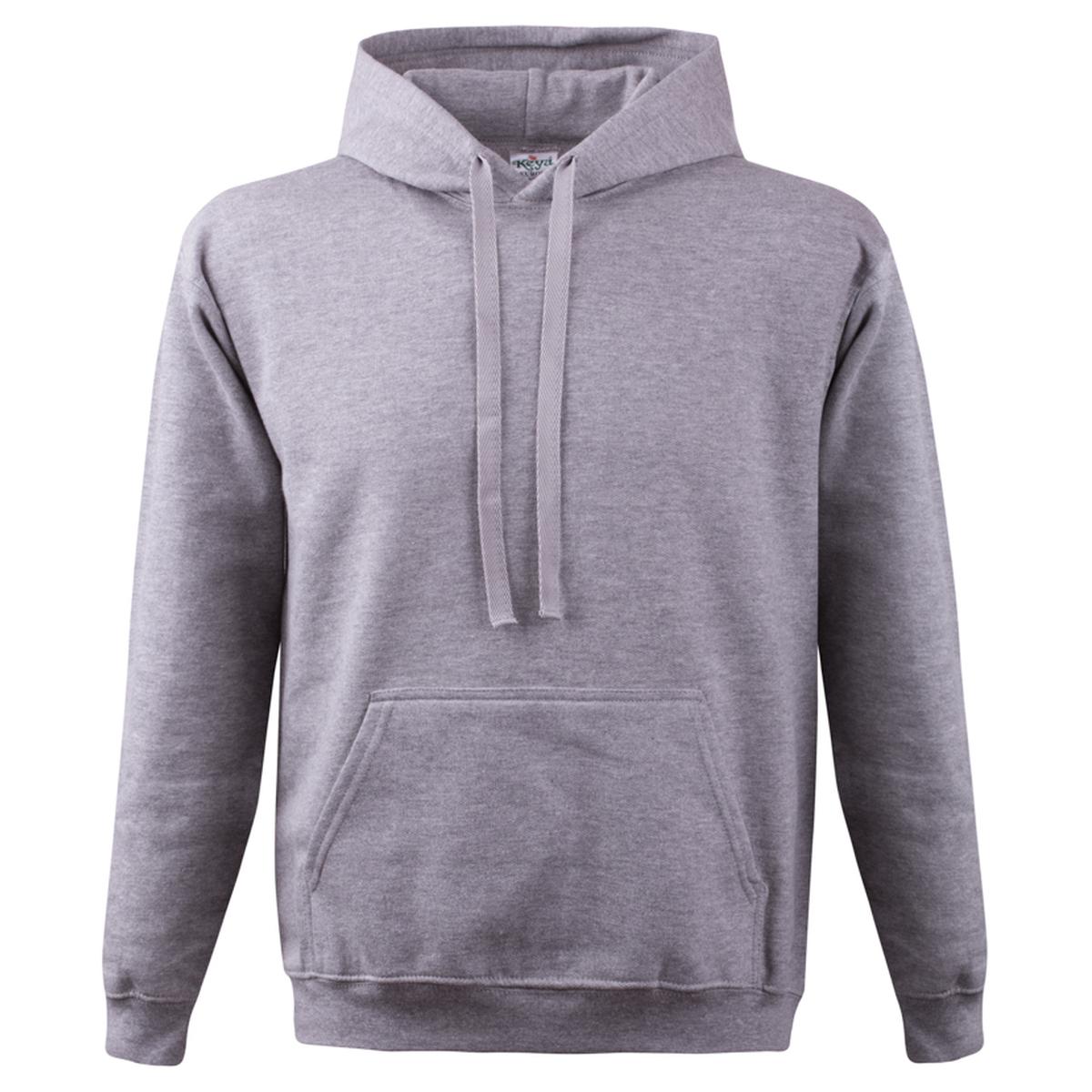 BLUZA Z KAPTUREM 280G SZARA