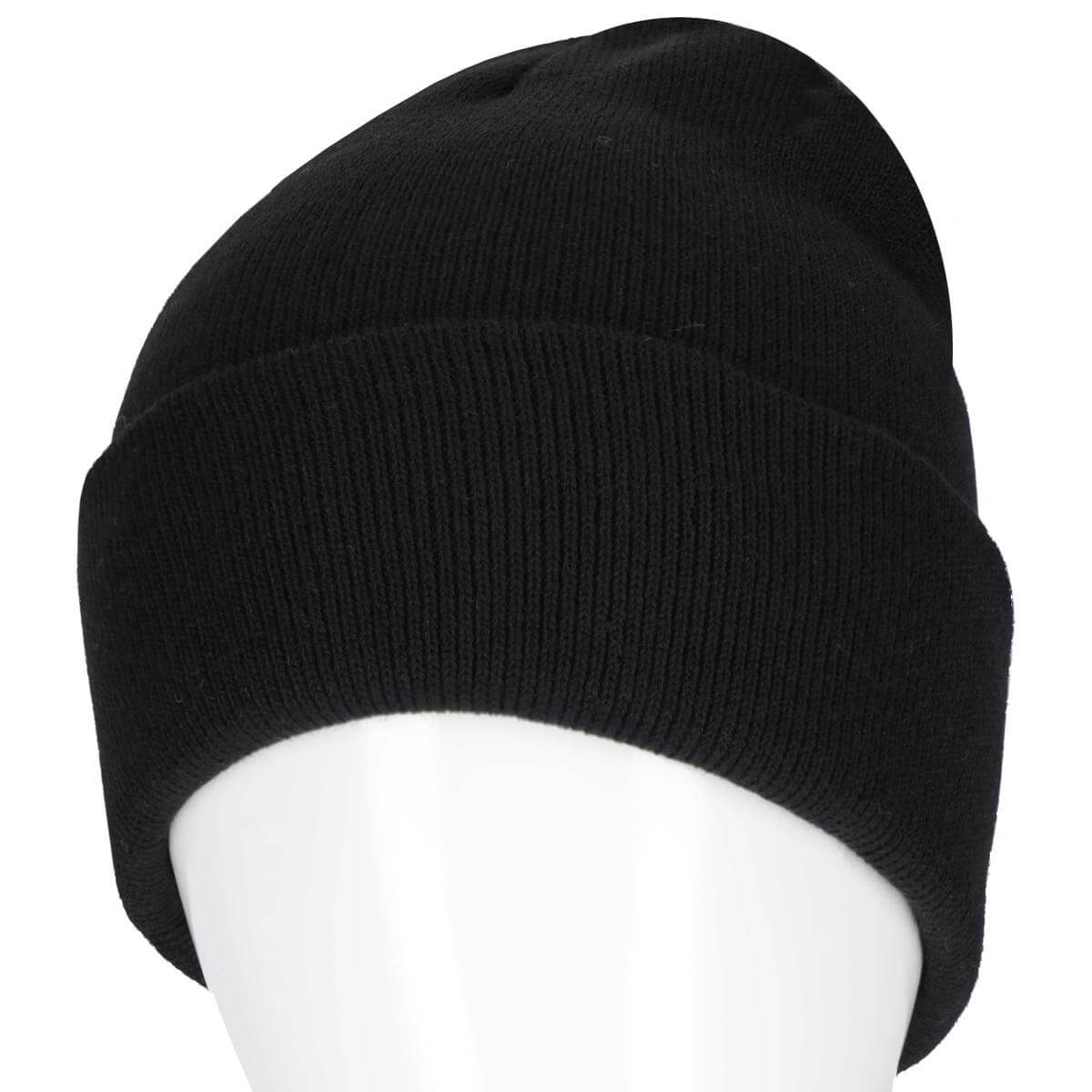 CZAPKA ZIMOWA AKRYLOWA DZIANA BLACK - obrazek 2