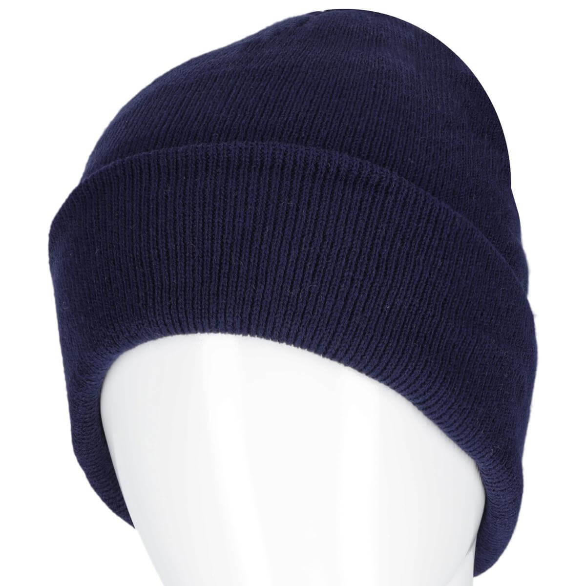 CZAPKA ZIMOWA AKRYLOWA DZIANA NAVY - obrazek 2