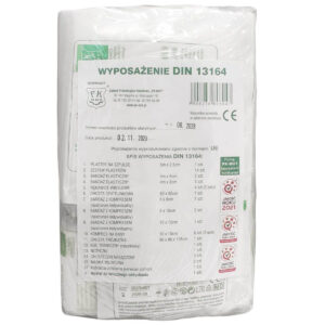 WYPOSAŻENIE DO APTECZKI DIN13164