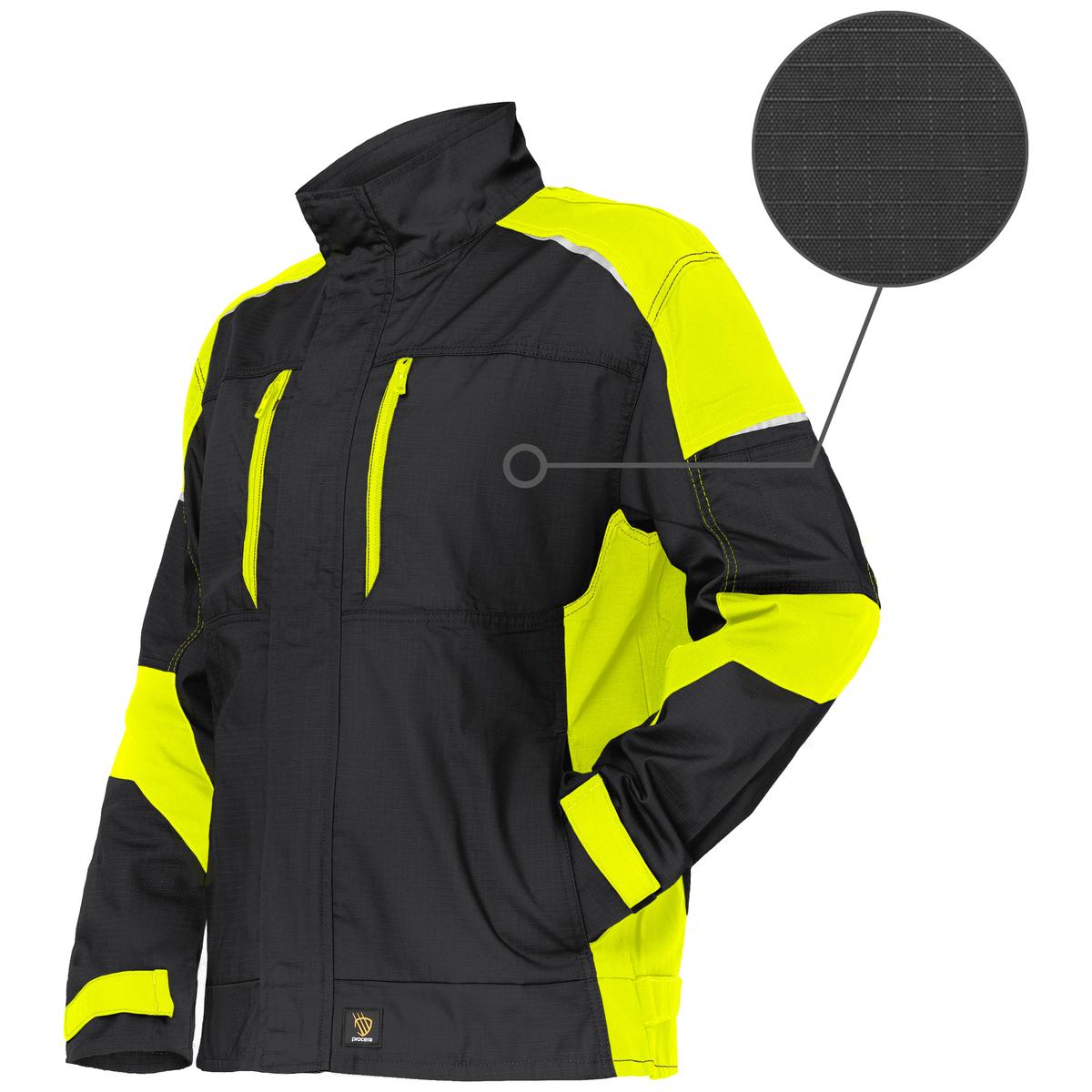 BLUZA HELICON K RIP-STOP 260 BLACK - obrazek 2