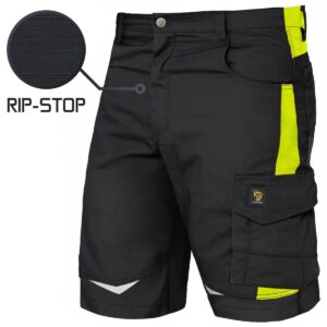 SPODNIE KRÓTKIE HELICON RIP-STOP BLACK