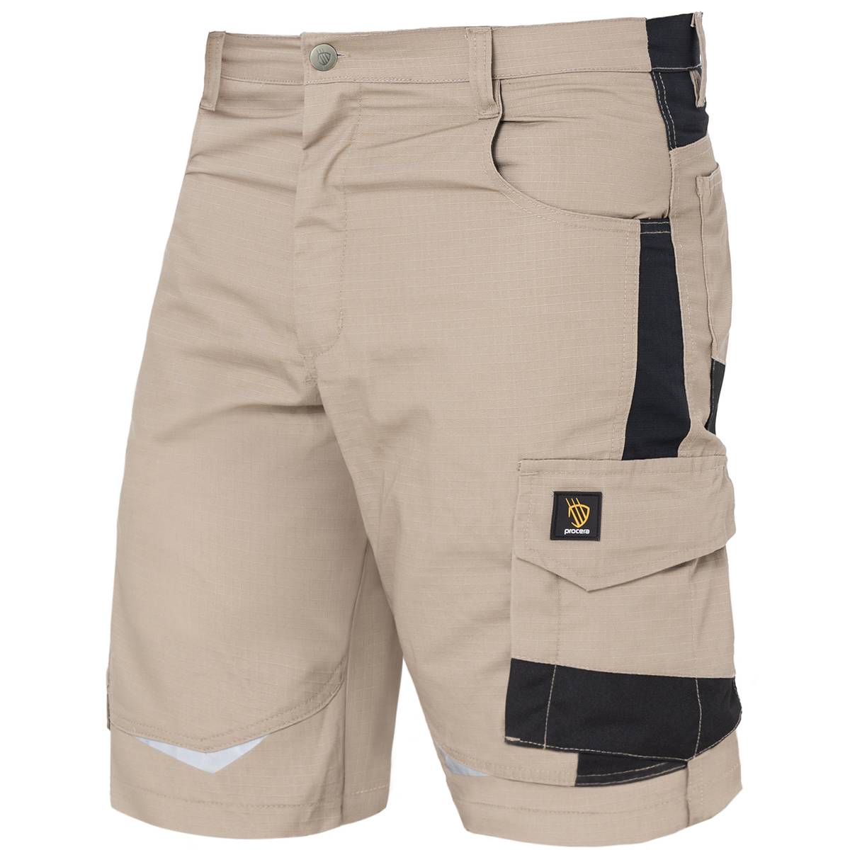 SPODNIE KRÓTKIE HELICON RIP-STOP KHAKI - obrazek 4
