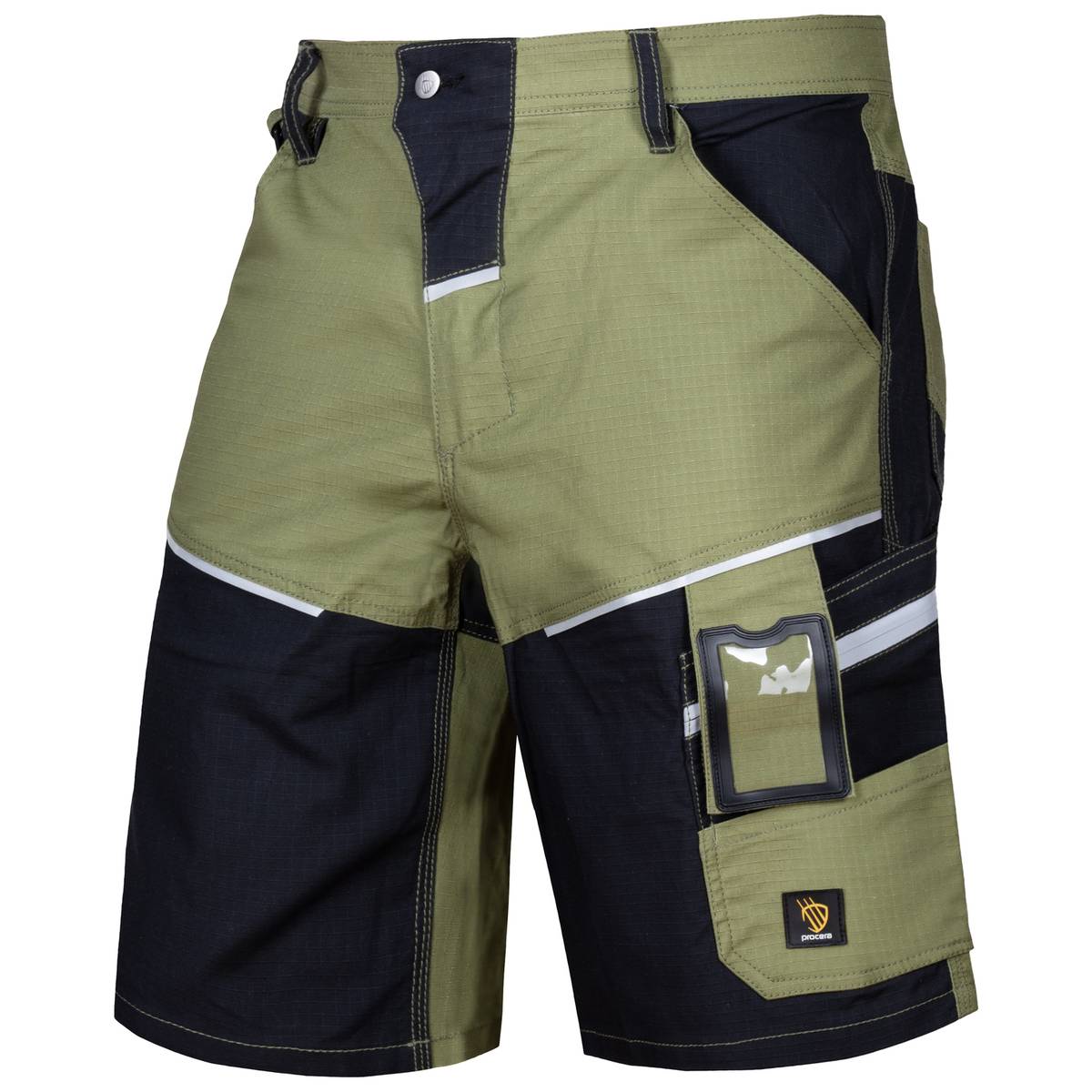 SPODNIE KRÓTKIE LANDER SPANDEX GREEN - obrazek 4