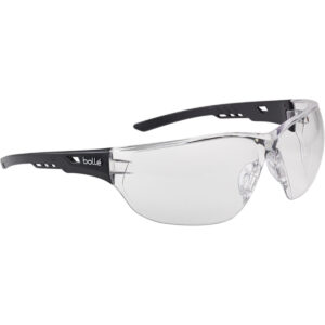 OKULARY OCHRONNE BOLLE NESSPSI (PRZEZROCZYSTE) BLACK