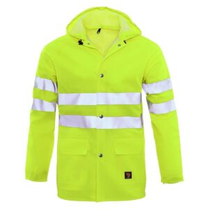 PROBALTIC KURTKA PRZECIWDESZCZOWA FLUO YELLOW