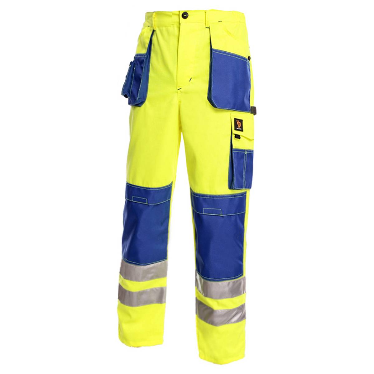SPODNIE DO PASA PROMAN 260 ŻÓŁTE HV - obrazek 3