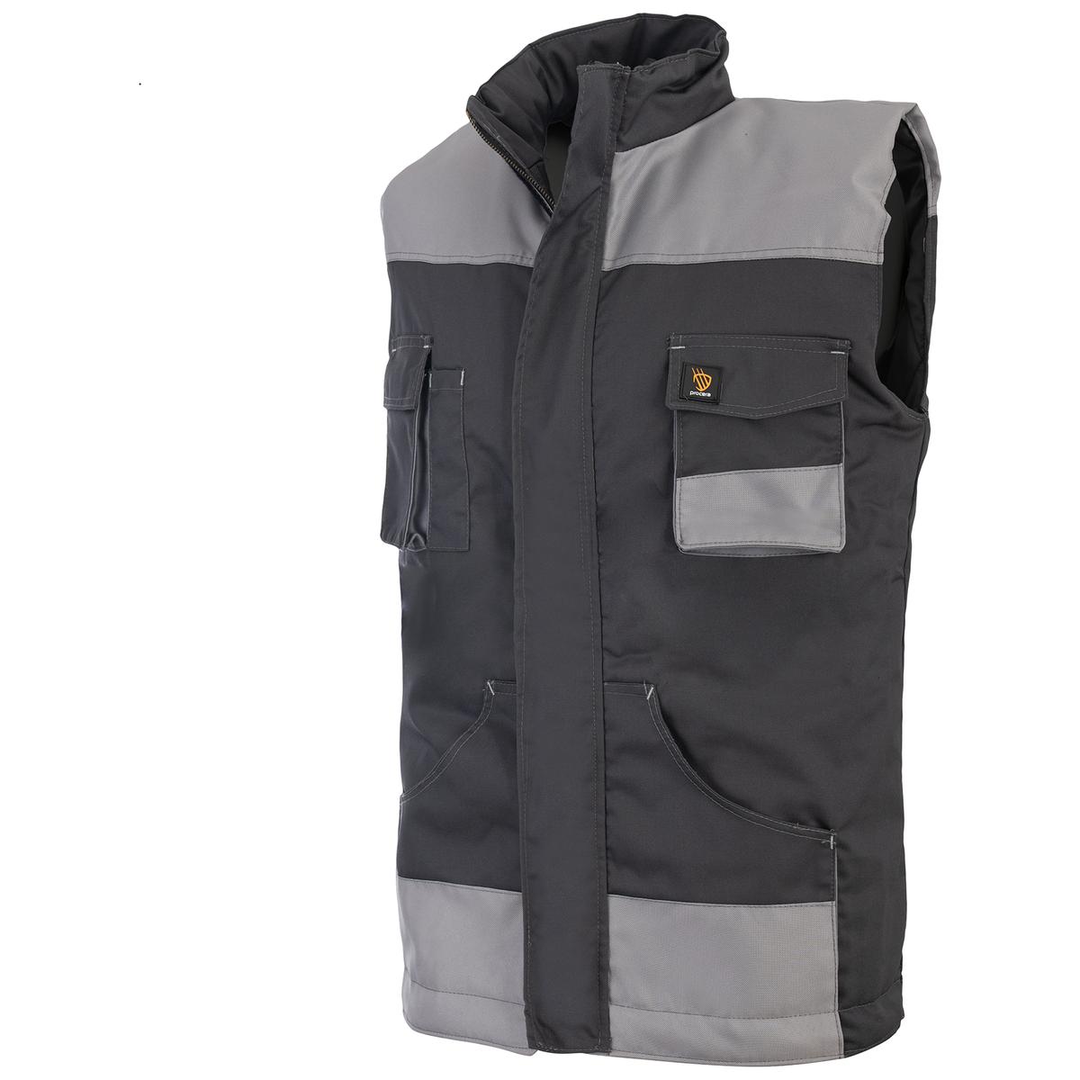 BEZRĘKAWNIK OCIEPLANY PROMAN 260 CHARCOAL - obrazek 2