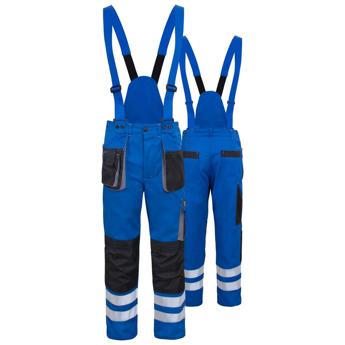 SPODNIE DO PASA PROMAN DUAL COTTON 250 NIEBIESKIE - obrazek 7