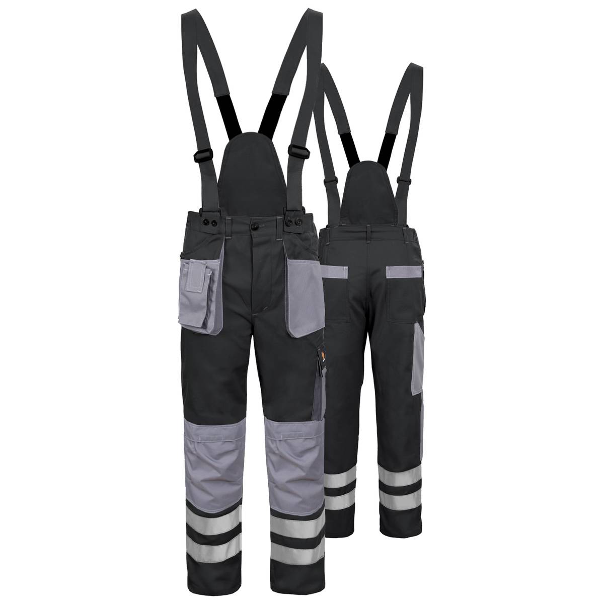 SPODNIE DO PASA PROMAN DUAL COTTON 250 SZARE - obrazek 3