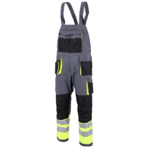 SPODNIE OGRODNICZKI PROMAN STRETCH 250 SZARY HV