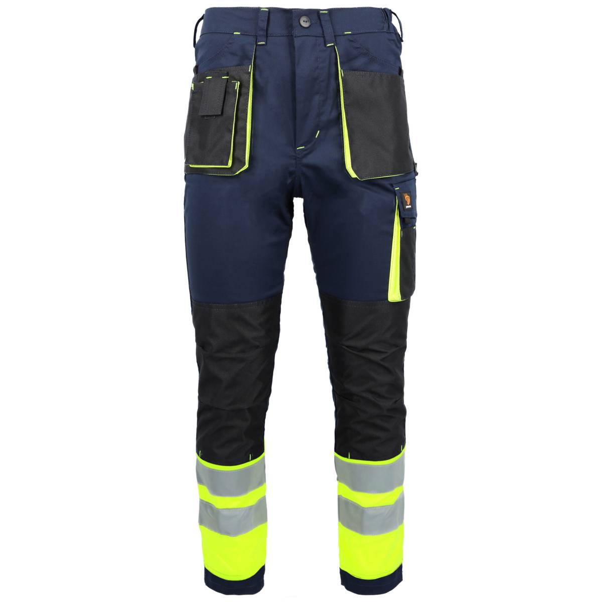 SPODNIE DO PASA PROMAN STRETCH 250 GRANATOWY HV - obrazek 2