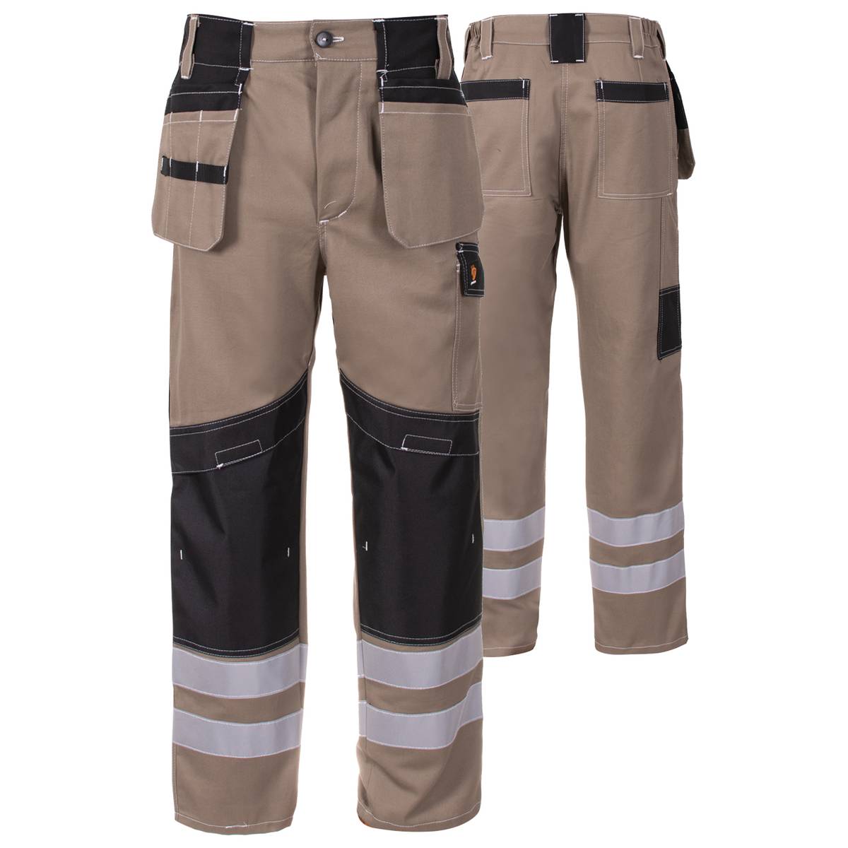 SPODNIE DO PASA PROMONTER COTTON 250 SAFARI - obrazek 5