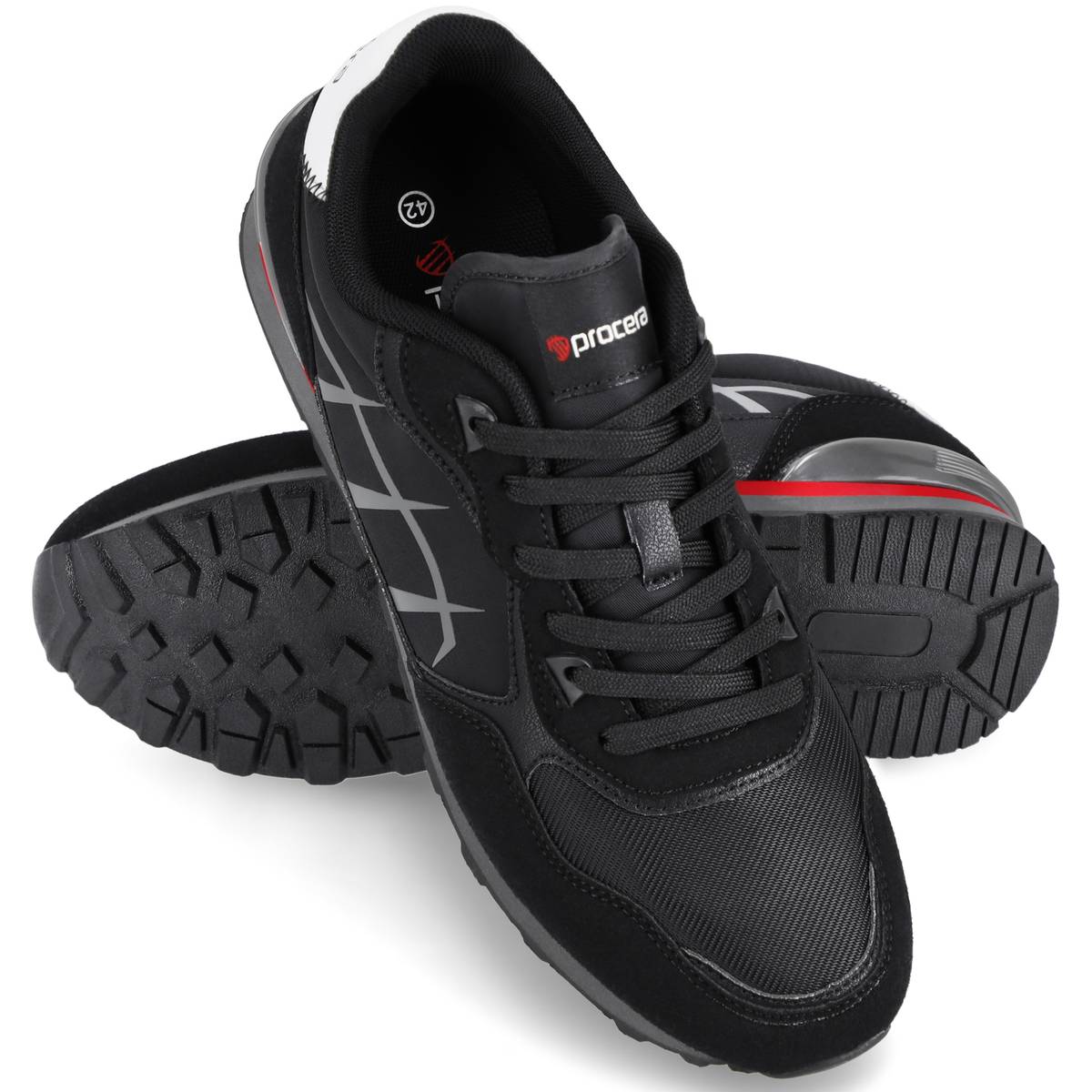PÓŁBUTY REKREACYJNE PROCERA RUNNER MARK BLACK - obrazek 2