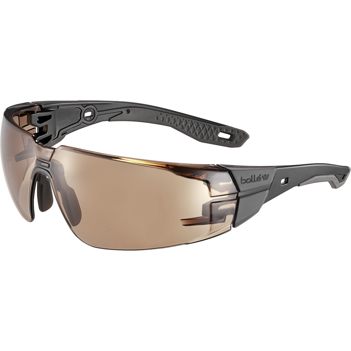 OKULARY OCHRONNE BOLLE RUSH 2.0 (BRĄZOWE) BLACK - obrazek 2