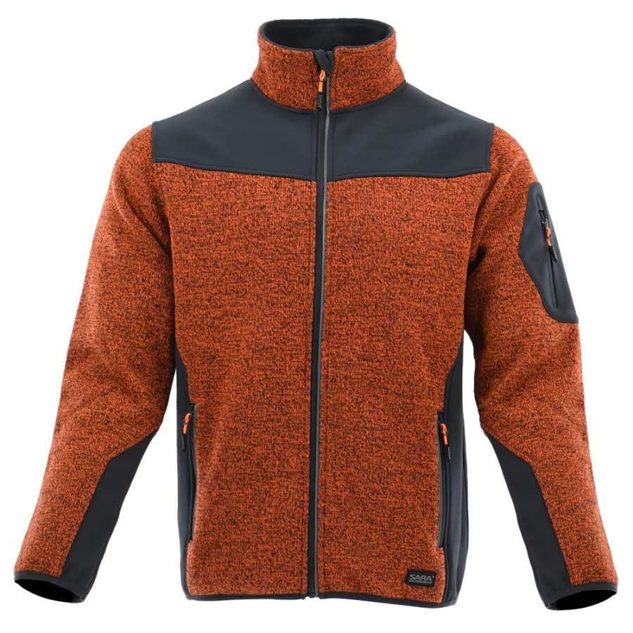 Bluza melanżowa dzianinowa COMFORT PLUS - obrazek 3