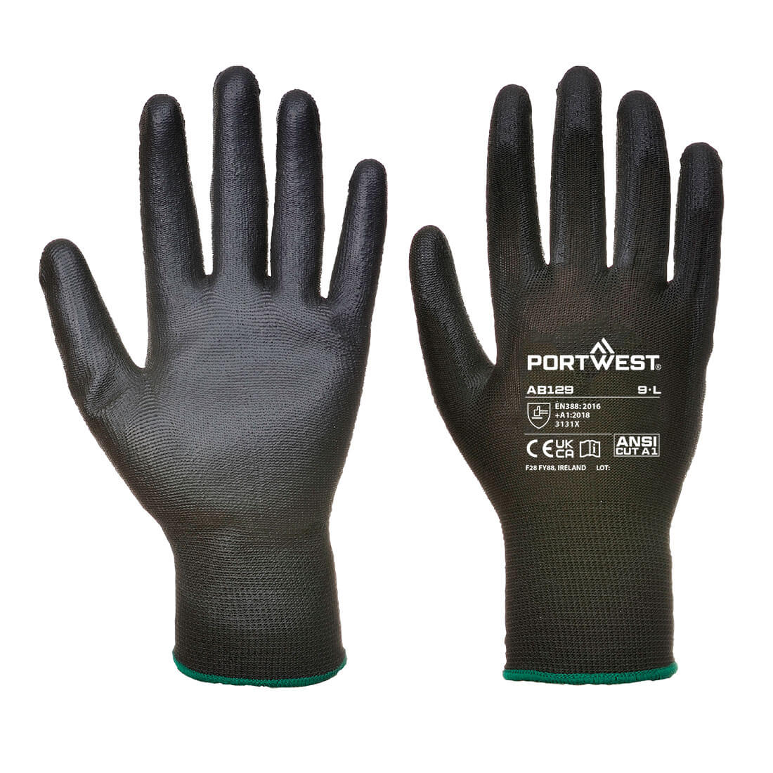 Rękawice ochronne powlekane PU - 288 par
