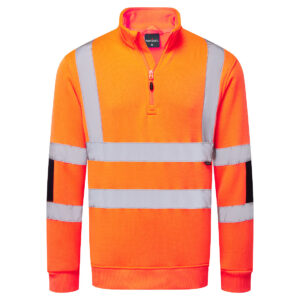 Hi-Vis Knit  1/2Zip Sweatshirt