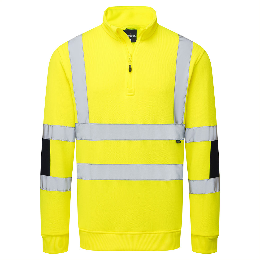 Hi-Vis Knit 1/2Zip Sweatshirt - obrazek 2