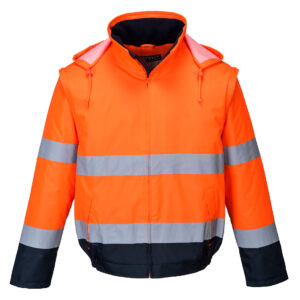 Kurtka ostrzegawcza 2 w 1 Essential Bomber