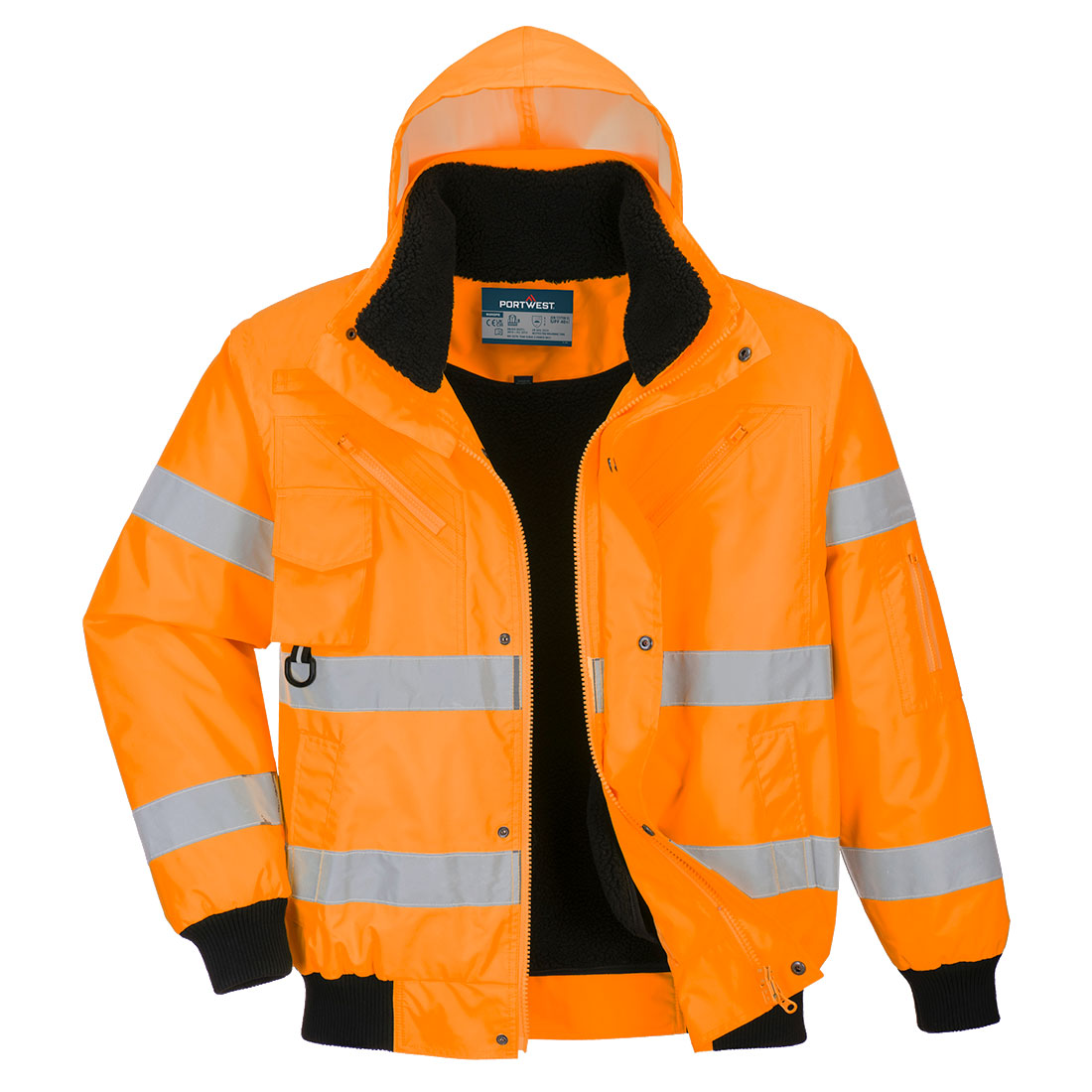 Kurtka ostrzegawcza Bomber 3w1