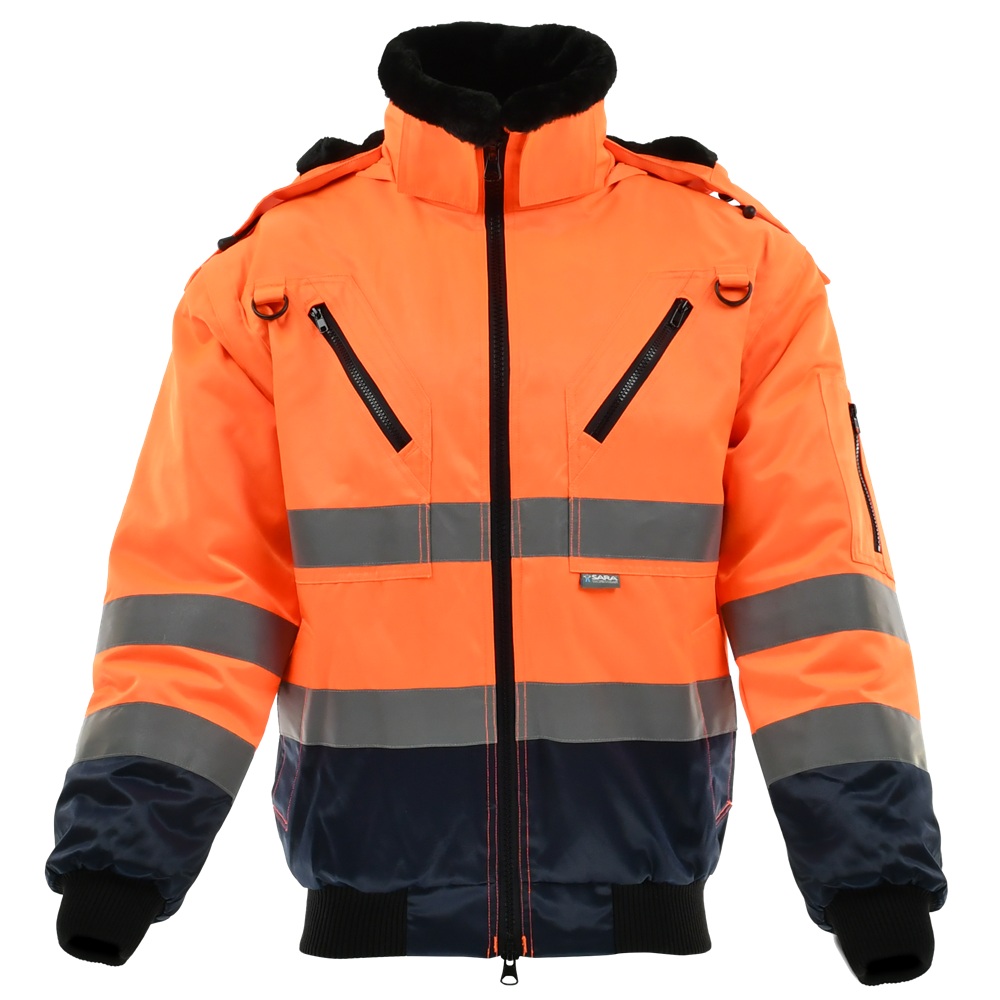 Kurtka krótka ocieplana ALPHA WINTER HV - obrazek 2