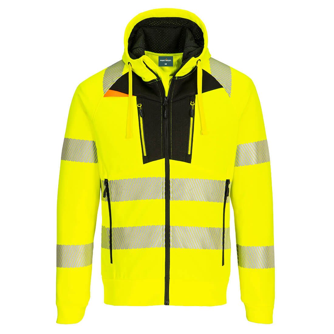 Bluza ostrzegawcza PW3 z kapturem - obrazek 2