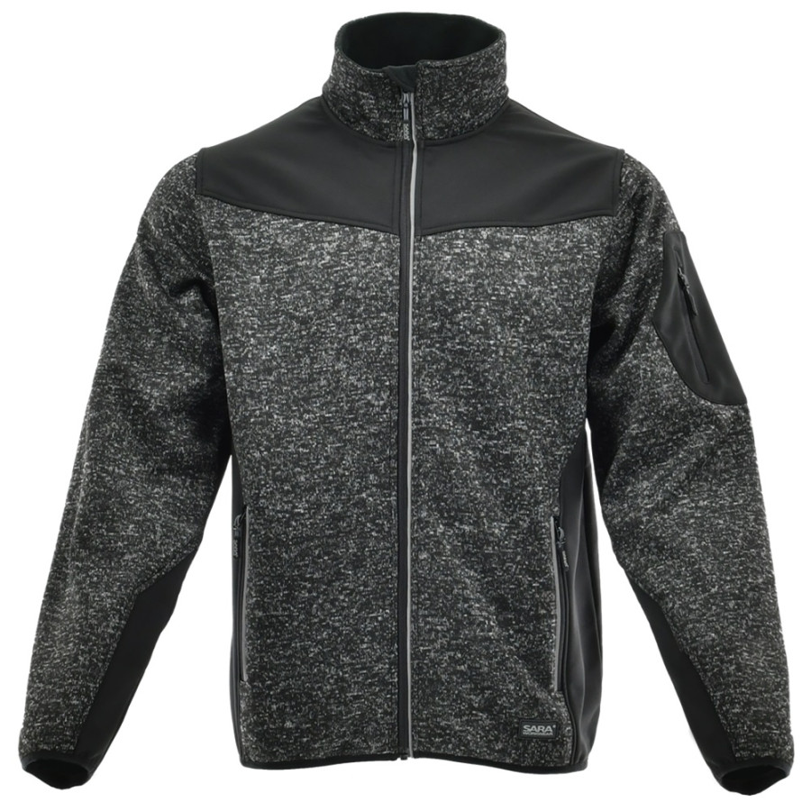 Bluza melanżowa dzianinowa COMFORT PLUS - obrazek 4