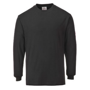 Trudnopalny i antystatyczny t-shirt z długim rękawem Modaflame