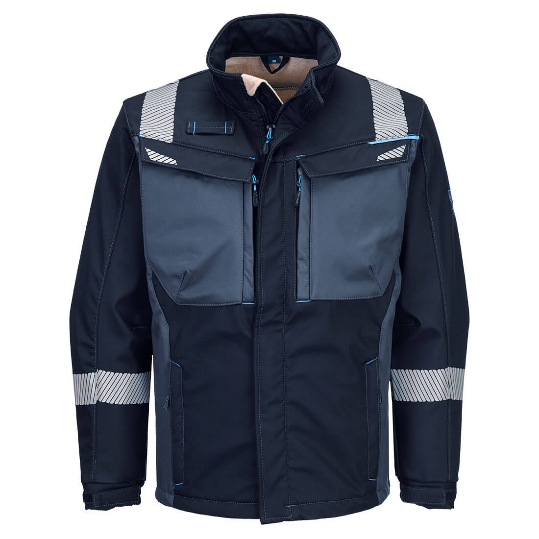 Trudnopalna kurtka multiochronna softshell WX3 Modaflame - obrazek 2