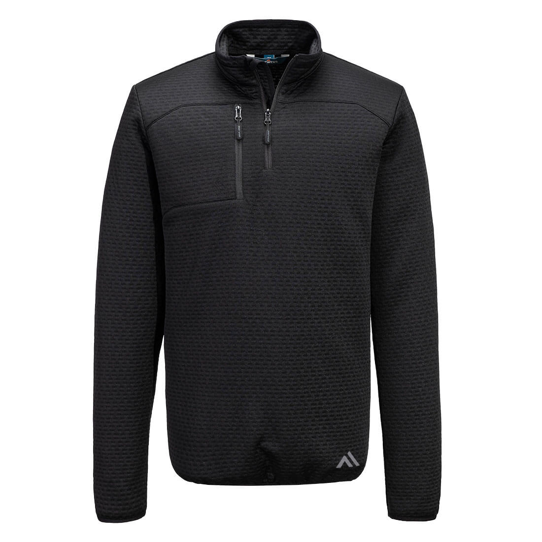 Bluza teksturowana KX3 z zamkiem 1/4