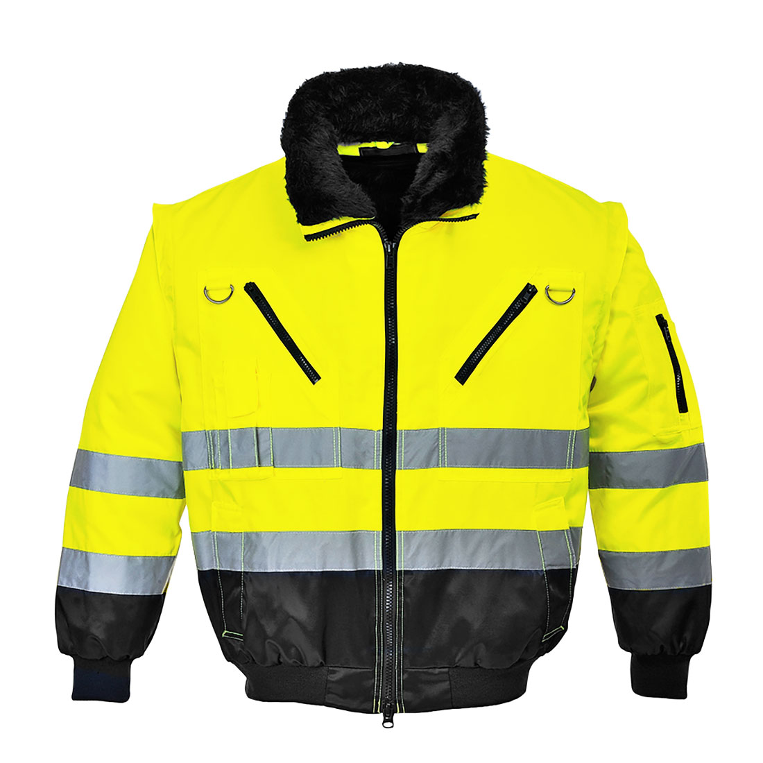 Kurtka ostrzegawcza Pilot 3w1 - obrazek 2
