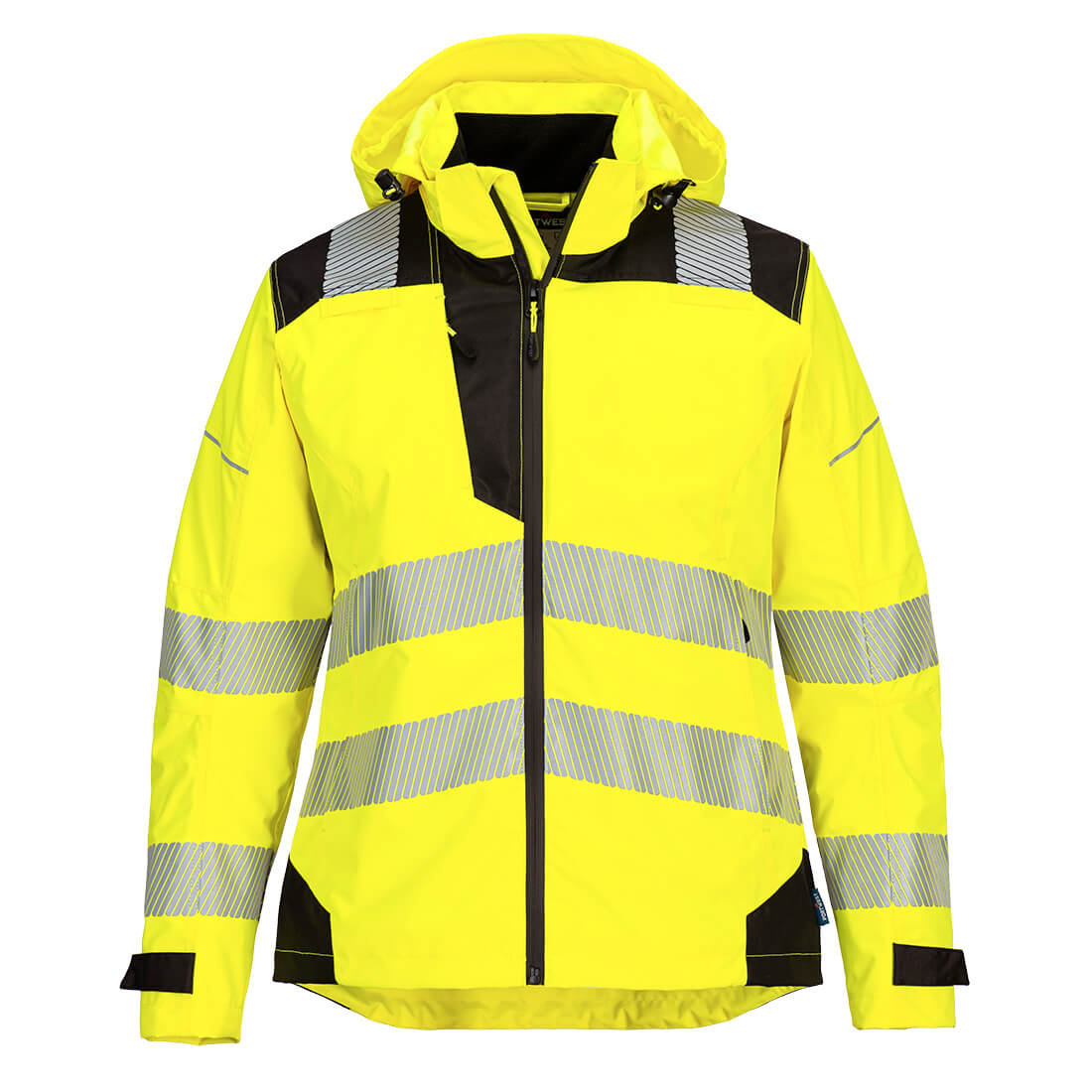 Damska kurtka przeciwdeszczowa PW3 Hi-Vis - obrazek 2