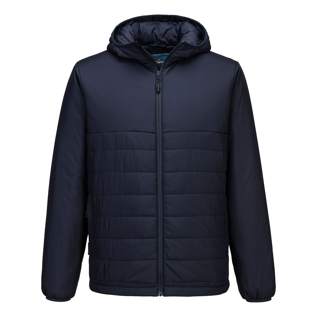 Hooded Insulated Baffle Jacket - obrazek 3