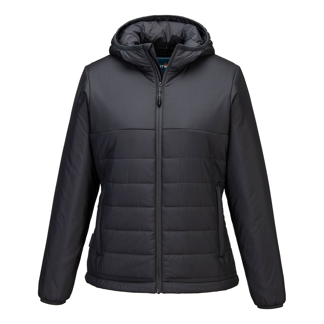 Women's Hooded Baffle Jacket - obrazek 2
