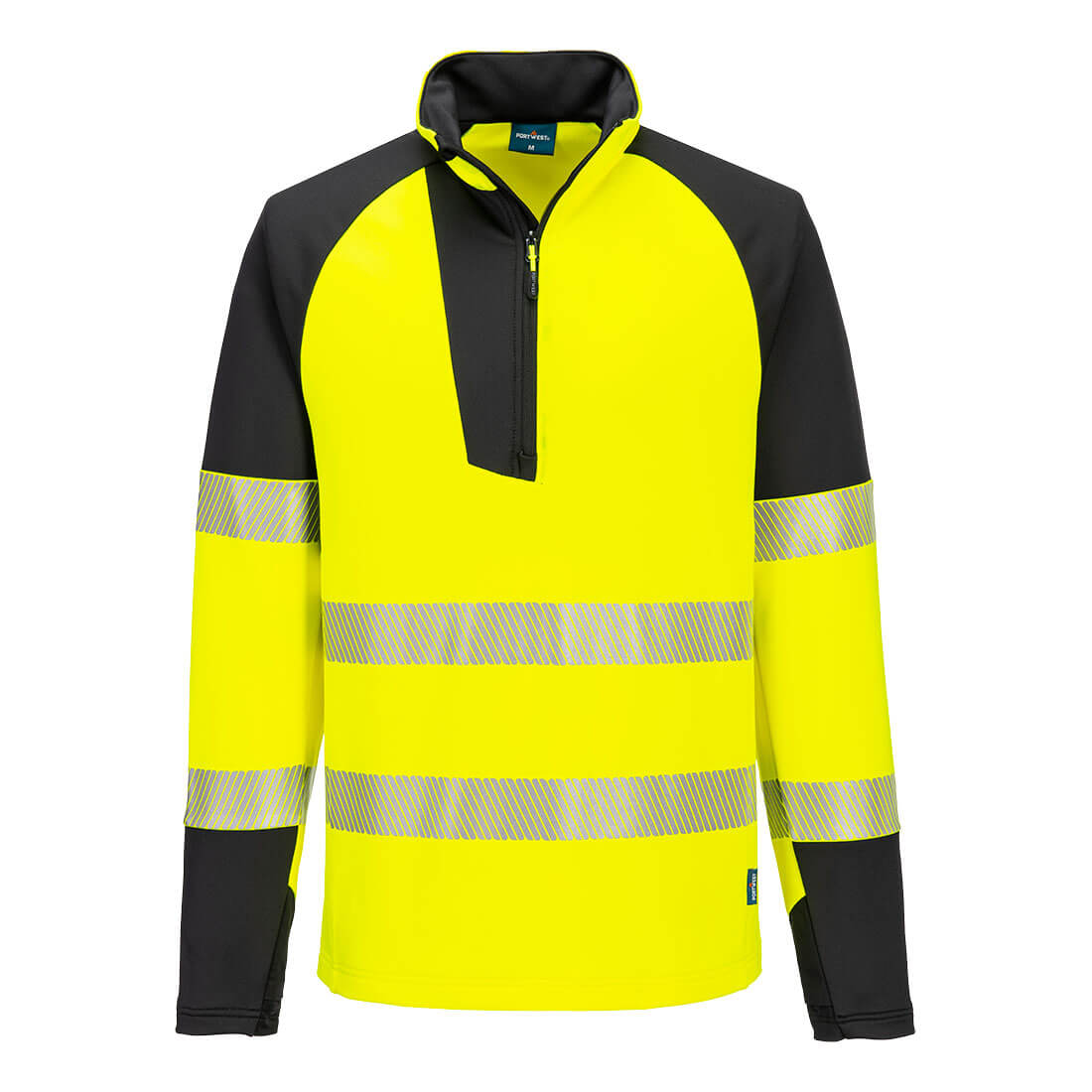 Bluza ostrzegawcza PW3 z zamkiem 1/4 - obrazek 2