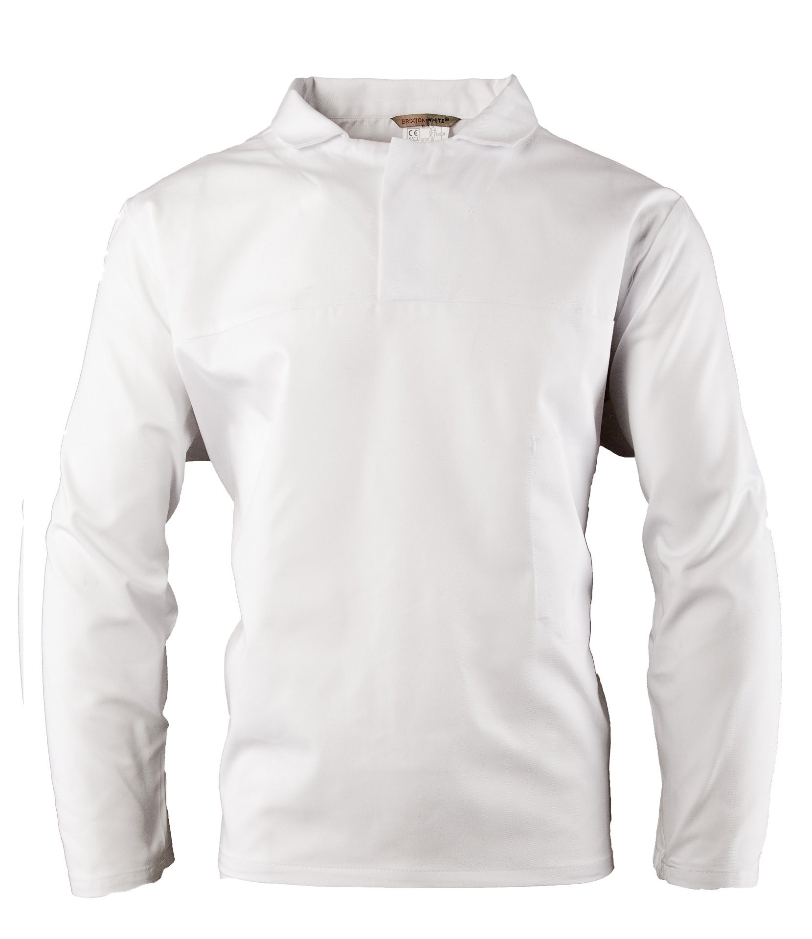 BRIXTON WHITE BLUZA DŁUGI RĘKAW HACCP