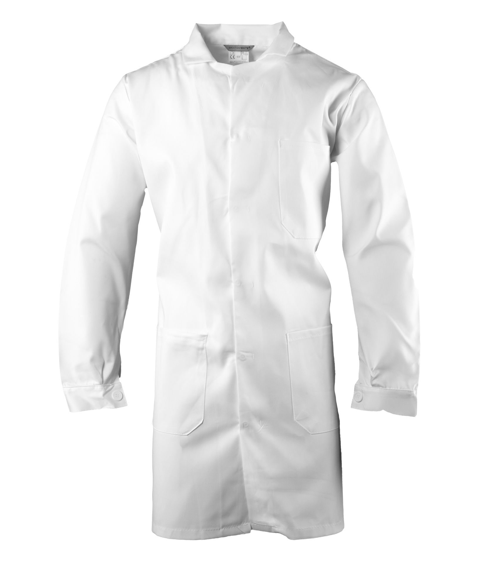 BRIXTON WHITE FARTUCH MĘSKI STANDARD